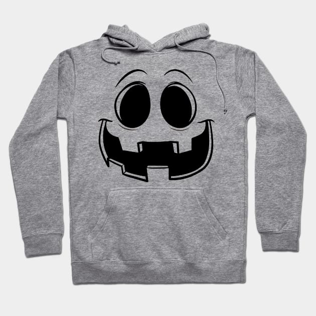 Pumpkin Face Hoodie by Vault Emporium